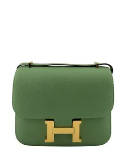 Hermès Pre-Owned: Зелёная сумка через плечо 