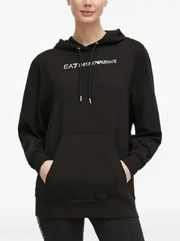 Ea7 Emporio Armani: Топ с капюшоном 