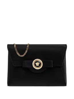 Versace: Чёрный клатч  La Medusa