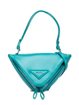 Prada Pre-Owned: Голубая сумка 