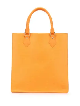 Louis Vuitton Pre-Owned: Оранжевая сумка-шоппер 