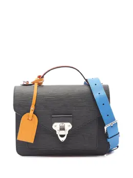 Louis Vuitton Pre-Owned: Чёрная сумка 