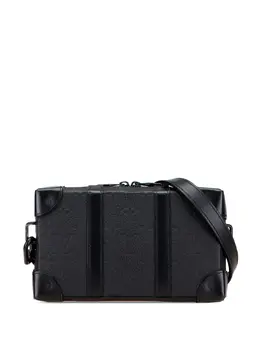 Louis Vuitton Pre-Owned: Чёрный кошелёк 