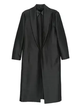 Alberta Ferretti: Тёмное пальто 
