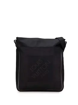 Louis Vuitton Pre-Owned: Чёрная сумка через плечо 