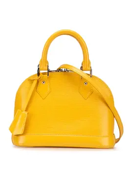 Louis Vuitton Pre-Owned: Жёлтая сумка 