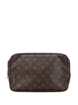 Louis Vuitton Pre-Owned: Коричневый клатч 