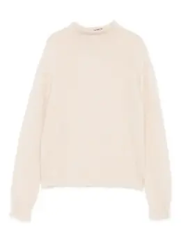 Max Mara: Бежевый свитер 