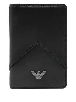 Emporio Armani: Чёрный кошелёк 