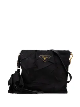 Prada Pre-Owned: Чёрная сумка через плечо 