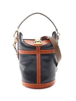 Louis Vuitton Pre-Owned: Голубая спортивная сумка 