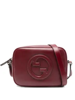 Gucci: Красная сумка через плечо 