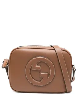 Gucci: Коричневая сумка через плечо 