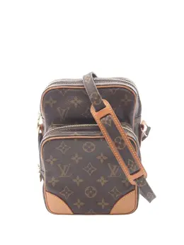 Louis Vuitton Pre-Owned: Коричневая сумка через плечо 