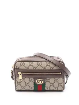 Gucci Pre-Owned: Коричневая сумка через плечо 