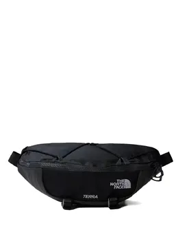 The North Face: Чёрная поясная сумка  Lumbar