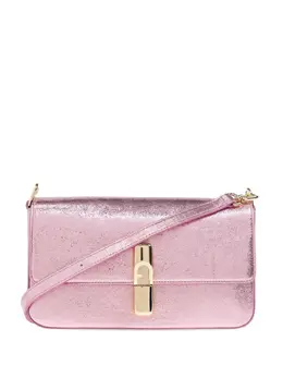 Furla: Светлая сумка через плечо 