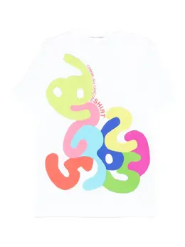Comme Des Garçons Shirt: Футболка с принтом 