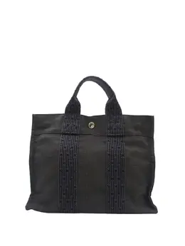 Hermès Pre-Owned: Серая сумка-шоппер 