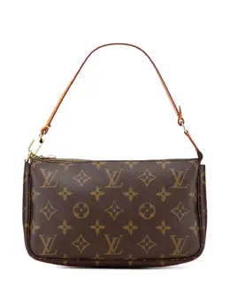 Louis Vuitton Pre-Owned: Коричневая сумка 