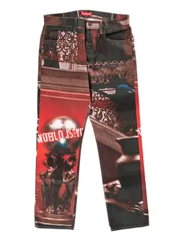 Supreme: Прямые брюки  The World is Yours