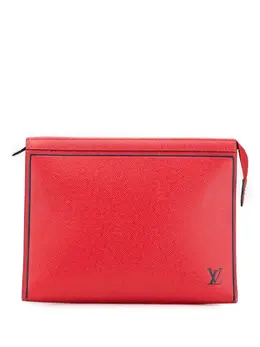 Louis Vuitton Pre-Owned: Красный клатч 