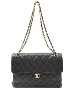CHANEL Pre-Owned: Чёрная сумка 