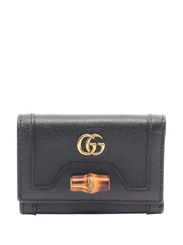 Gucci Pre-Owned: Чёрный кошелёк 