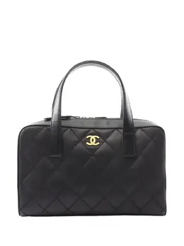 CHANEL Pre-Owned: Чёрная сумка 