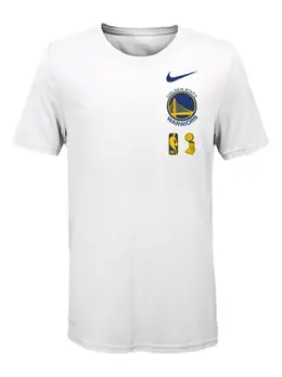 Nike: Белая футболка 