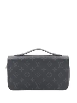Louis Vuitton Pre-Owned: Чёрный кошелёк 