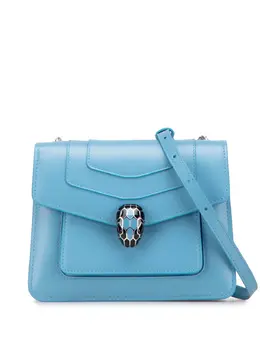 Bvlgari Pre-Owned: Голубая сумка через плечо 