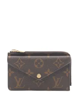 Louis Vuitton Pre-Owned: Коричневый картхолдер 