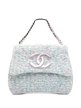 CHANEL Pre-Owned: Серебристая сумка 