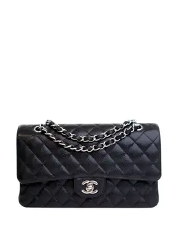 CHANEL Pre-Owned: Серебристая сумка 