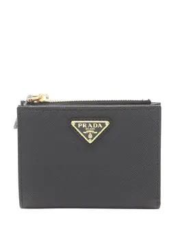 Prada Pre-Owned: Чёрный кошелёк 