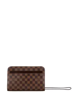 Louis Vuitton Pre-Owned: Коричневый клатч 