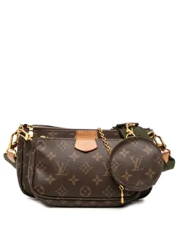 Louis Vuitton Pre-Owned: Коричневая сумка 