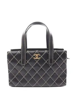 CHANEL Pre-Owned: Чёрная сумка 