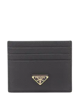 Prada Pre-Owned: Чёрный картхолдер 