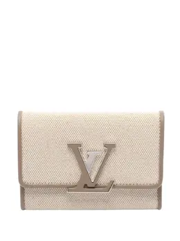Louis Vuitton Pre-Owned: Коричневый кошелёк 