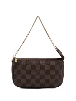 Louis Vuitton Pre-Owned: Коричневая сумка 