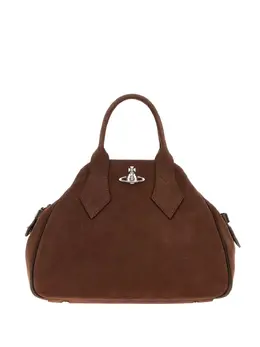 Vivienne Westwood: Коричневая сумка-шоппер  Orb