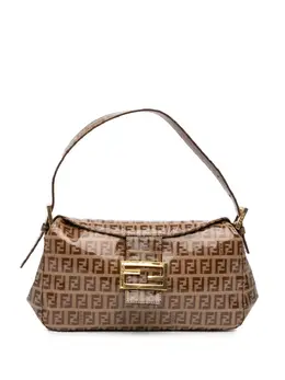 Fendi Pre-Owned: Коричневая сумка 