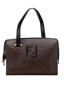 Fendi Pre-Owned: Коричневая сумка 