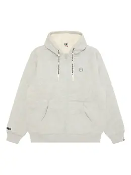 AAPE BY *A BATHING APE®: Белая толстовка 