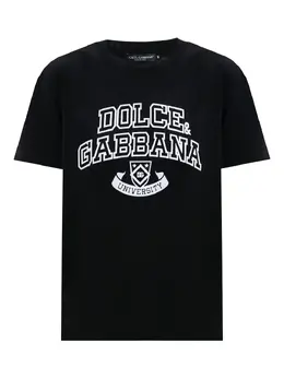 Dolce & Gabbana: Футболка  T с принтом