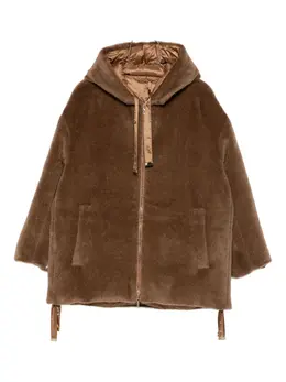 Max Mara: Пальто с капюшоном 
