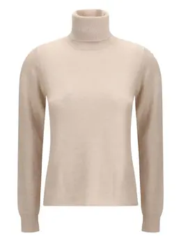 Max Mara: Бежевый свитер 