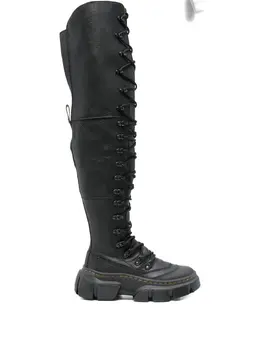 Dr. Martens: Чёрные ботинки 